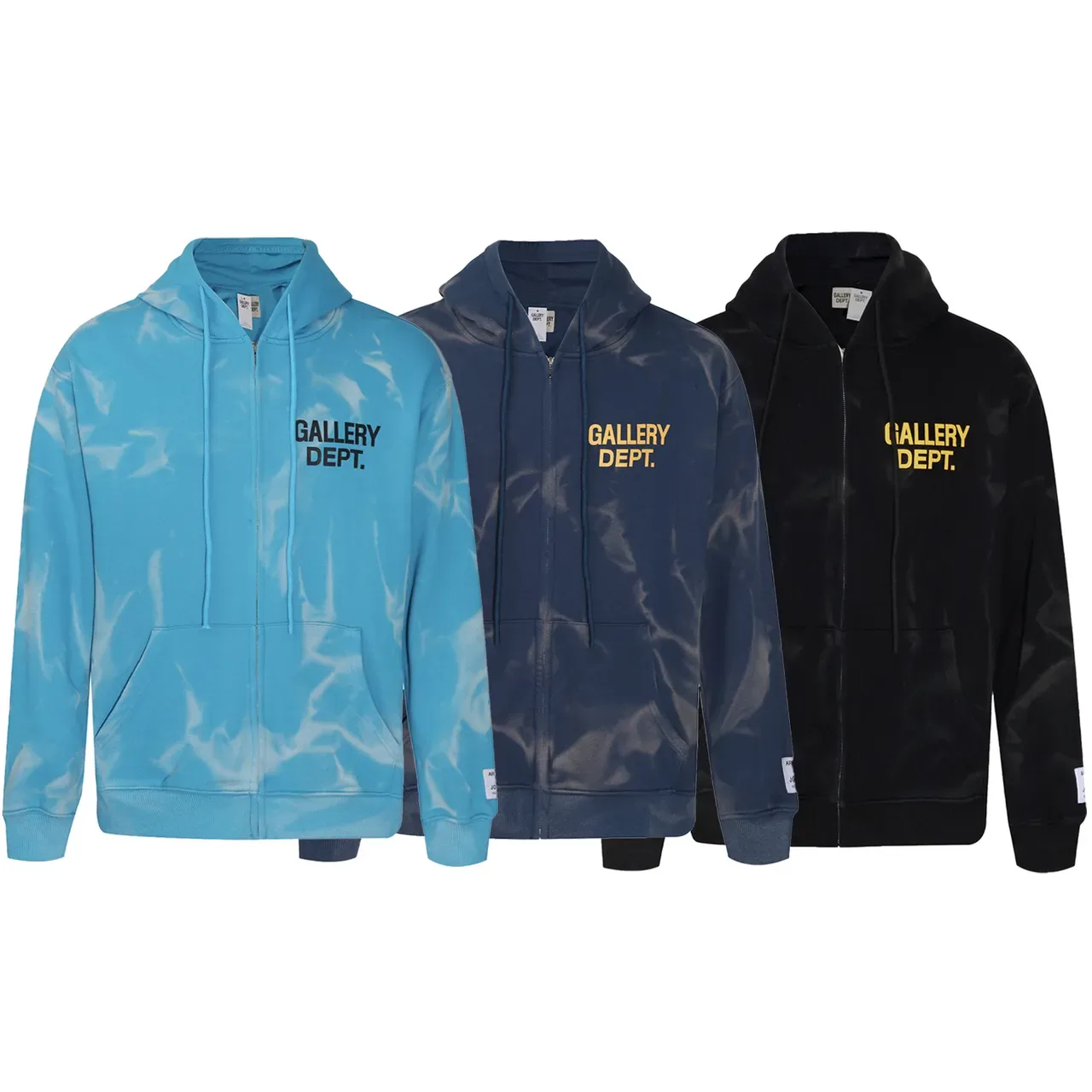 Gallery Dept Tie-Dye Full-Zip Hoodie 2