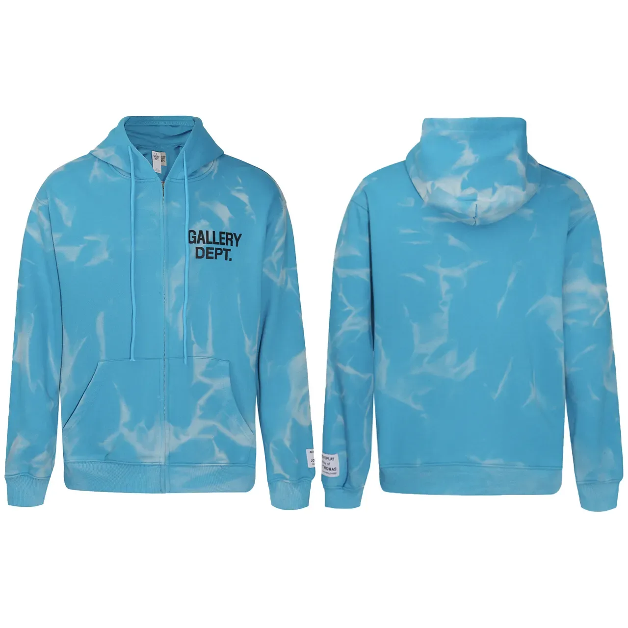 Gallery Dept Tie-Dye Full-Zip Hoodie 10