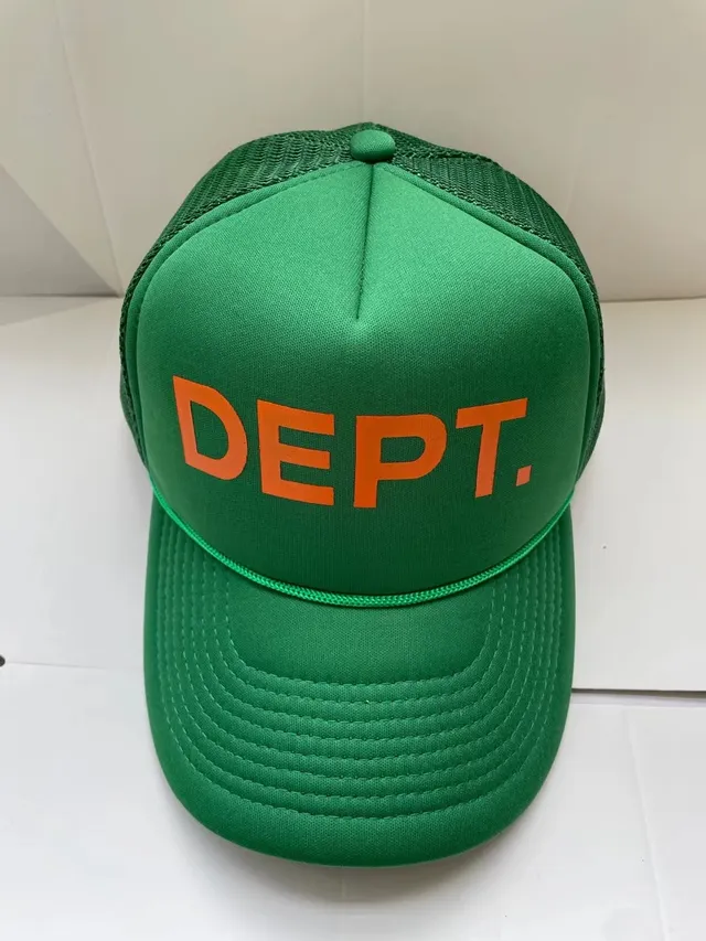 Gallery Dept Trucker Cap أبيض, أحمر, أصفر, أزرق بحري, بني, أخضر, برتقالي, أسود قبعة بيسبول 10