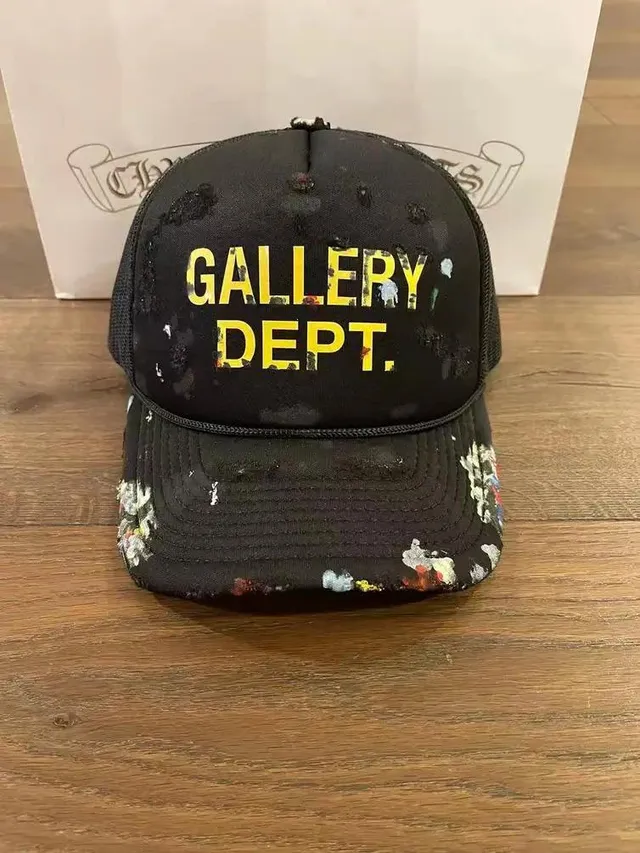 Gallery Dept Trucker Cap أبيض, أحمر, أصفر, أزرق بحري, بني, أخضر, برتقالي, أسود قبعة بيسبول 16