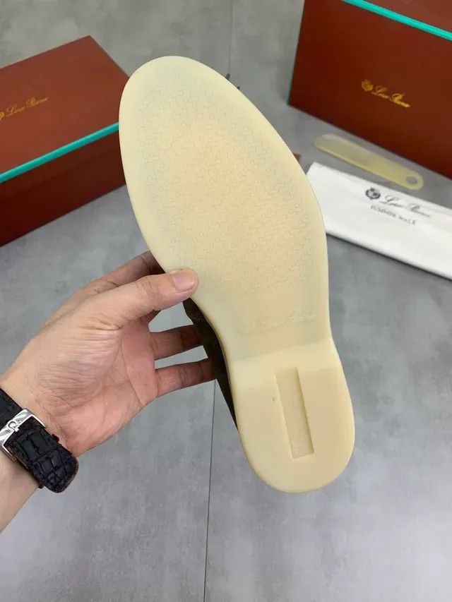 Army Green Beige Suede Upper Penny Strap Loafer 2