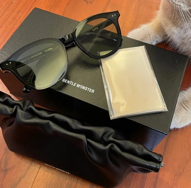 Lunettes de soleil noires dégradées brunes en forme d'œil de chat 8