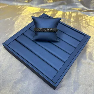 سوار أسود بحري Pave-Set كوف ستايل
