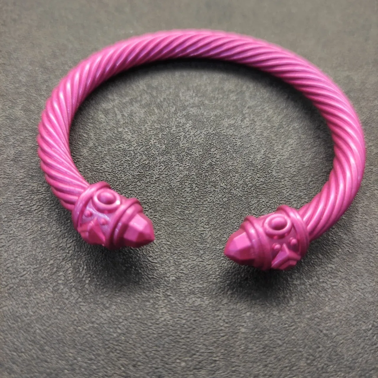 David Yurman Cable Classics Twisted Cable Pink Metallic Bracelet 5
