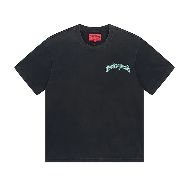 Gospeed Graphic Print Black T-Shirt 2