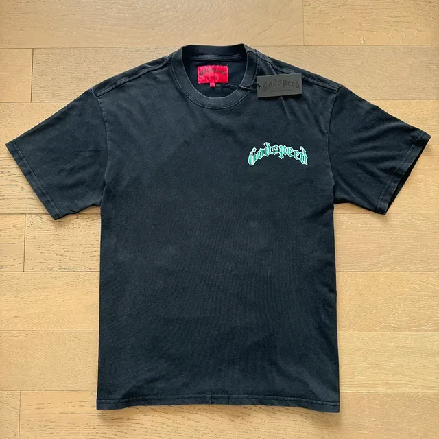 Gospeed Graphic Print Black T-Shirt 6