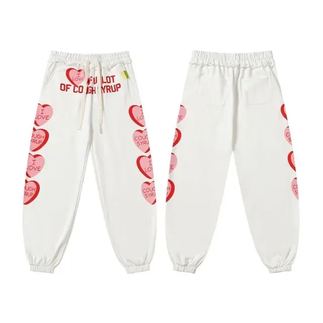 Pantalon jogging à imprimé graphique, taille élastique et chevilles élastiquées 6