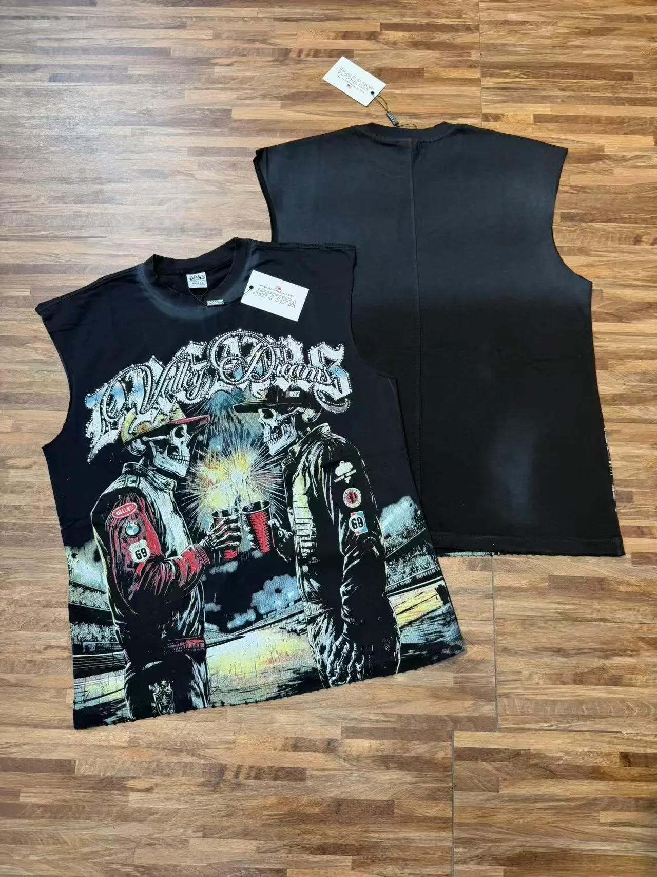 Graphic Print Sleeveless Vest Top 9
