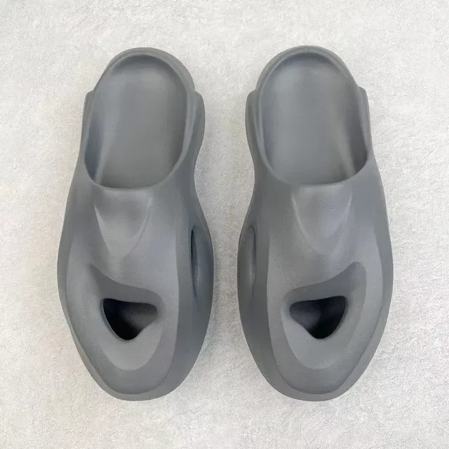 Gray Molded Monolithic Matte Textured Sneakers 9