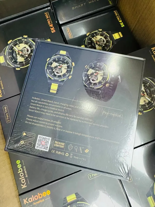 Kalobee SK4 PRO MAX Black Gold Edition Sports Watch 4