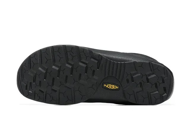 Keen Gris Noir Minimaliste Low-Top Synthétique Daim Supérieur Chaussures Lifestyle 6