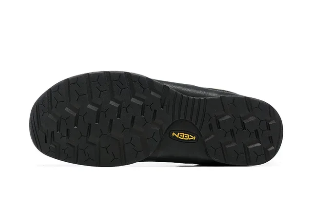 Keen Gris Noir Minimaliste Low-Top Synthétique Daim Supérieur Chaussures Lifestyle 20