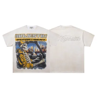 Camiseta oversized con estampado gráfico MAJESTIK
