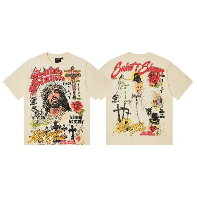 Off-White Graphic Print Oversized T-Shirt 6