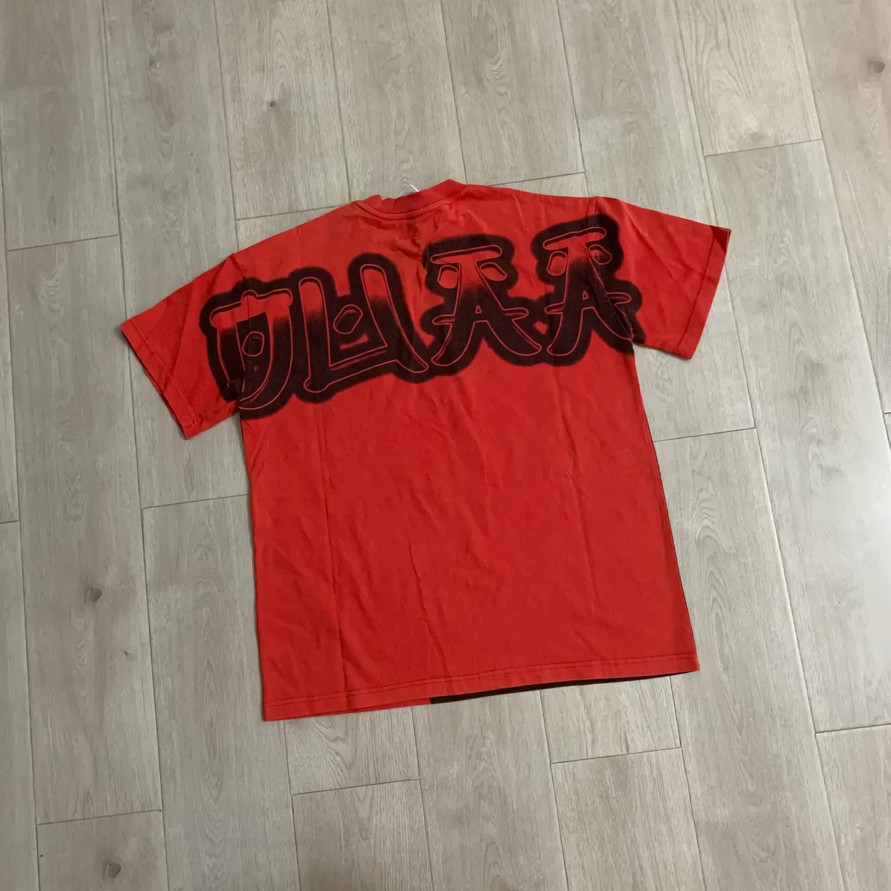 OUAA Graphic-Print Red Black Panther T-Shirt 6