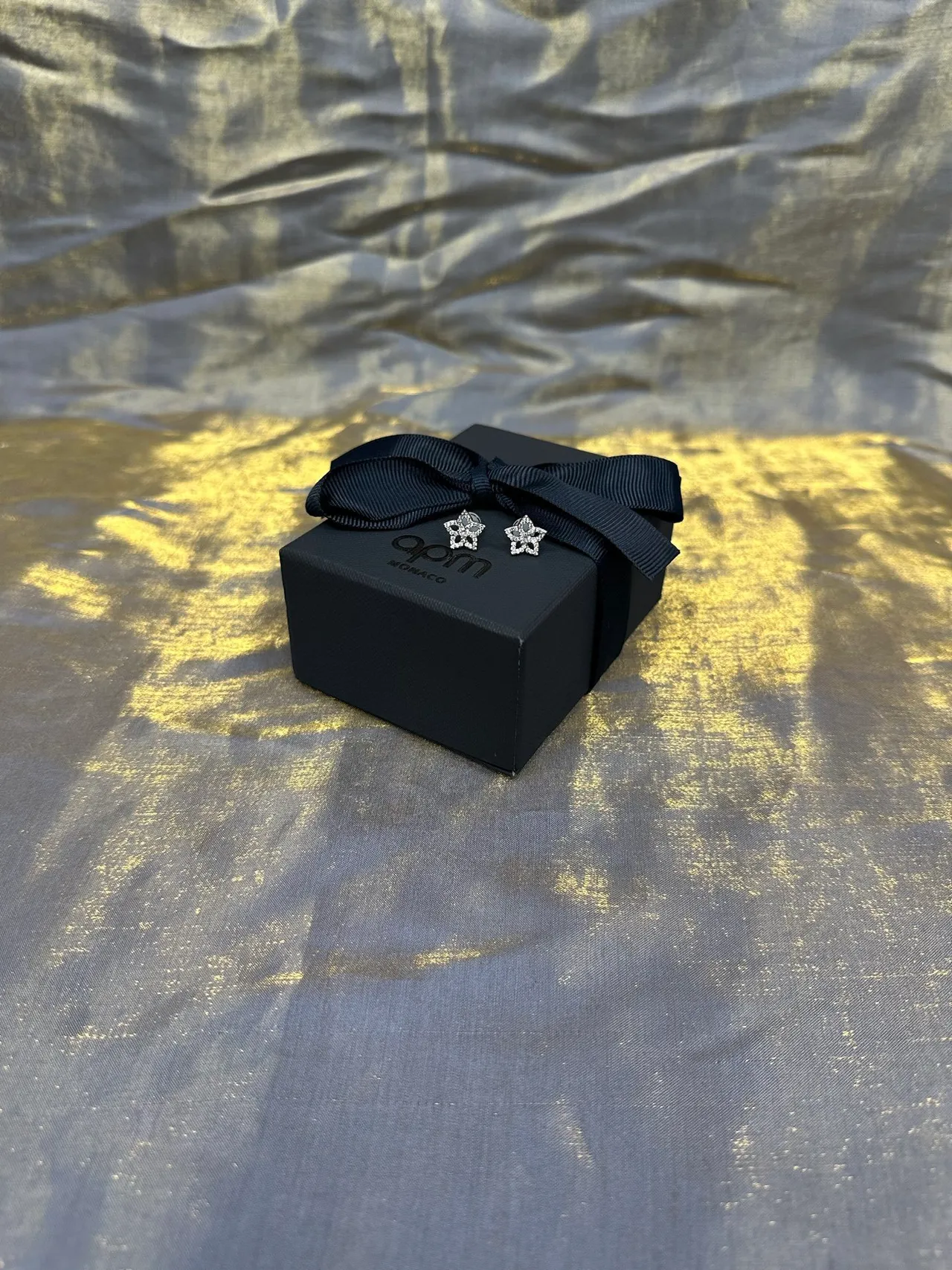 Star-Shaped Pavé-Crystal Stud Earrings 7
