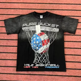 تيشيرت جرافيك كرة السلة Vale Pure Bucket USA VSX Program