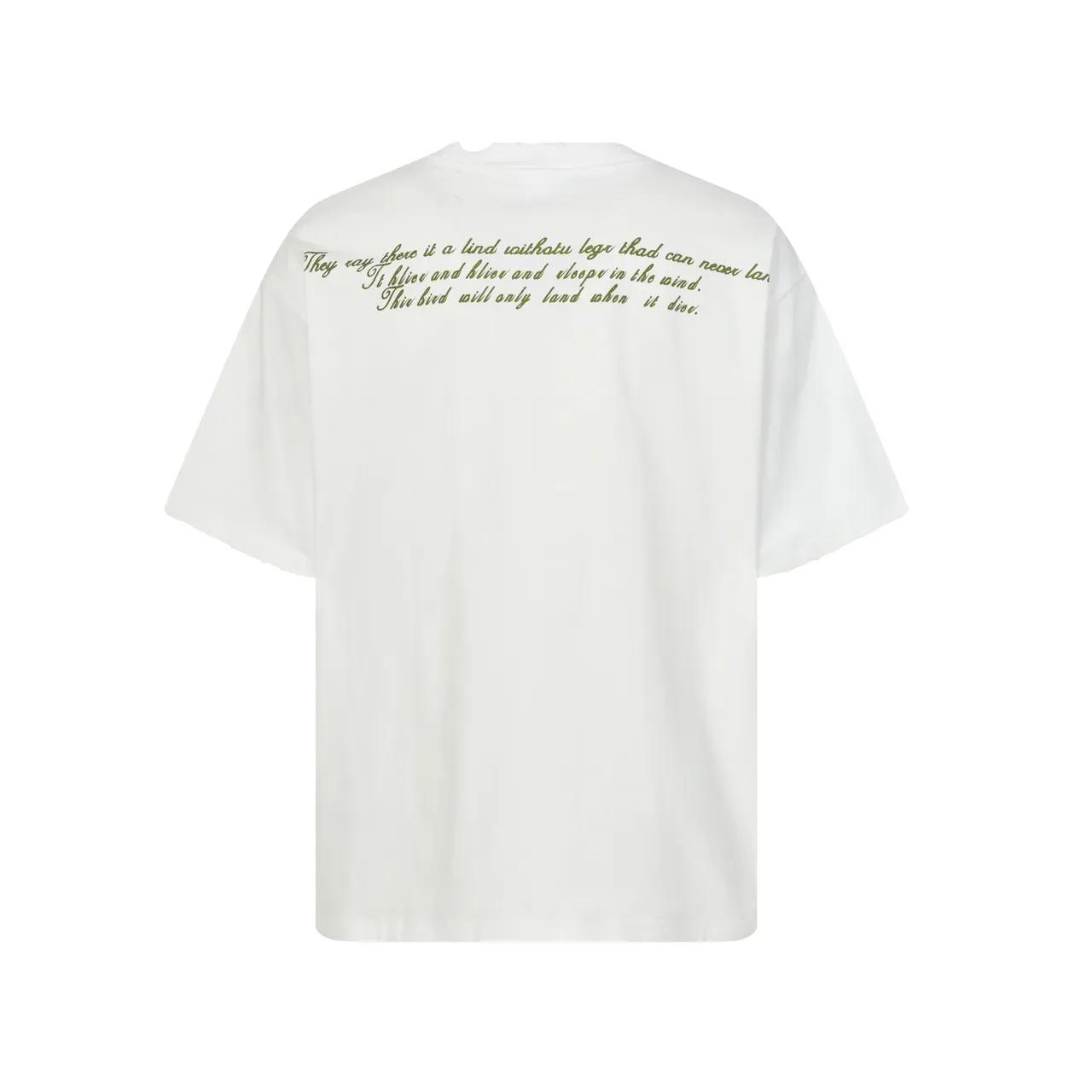T-shirt graphique oversize vert armée Vale Valley Dreams 5
