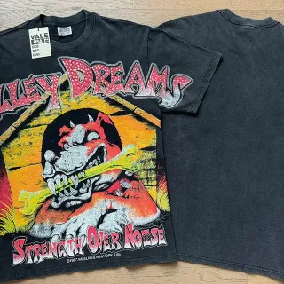 تي شيرت جرافيك Vale Valley Dreams Strength Over Noise