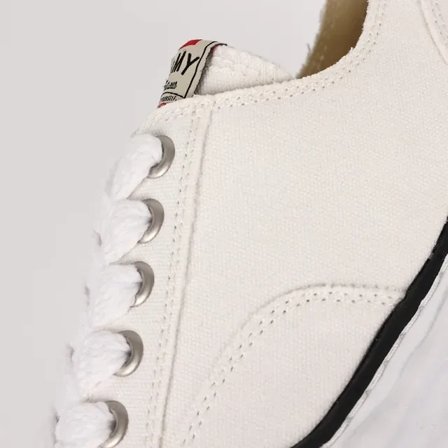 White Black Deconstructed Sole Wavy Midsole Stripe Sneakers 6