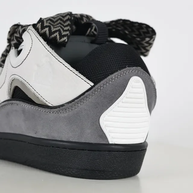 Sandales casuales plateforme multi-brides blanc noir gris 4