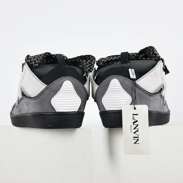 Sandales casuales plateforme multi-brides blanc noir gris 8