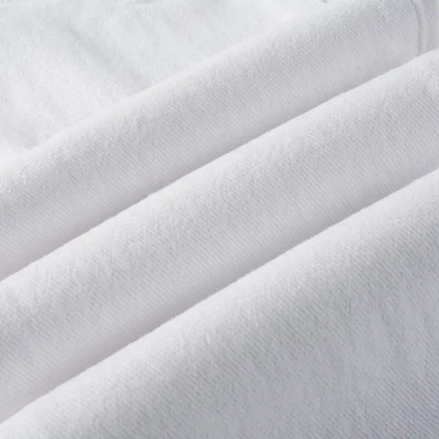 White Distressed Slim-Fit Jeans 8