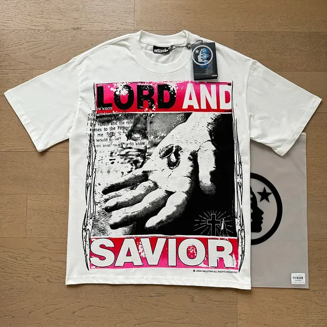 White Graphic-Print Oversized T-Shirt 9