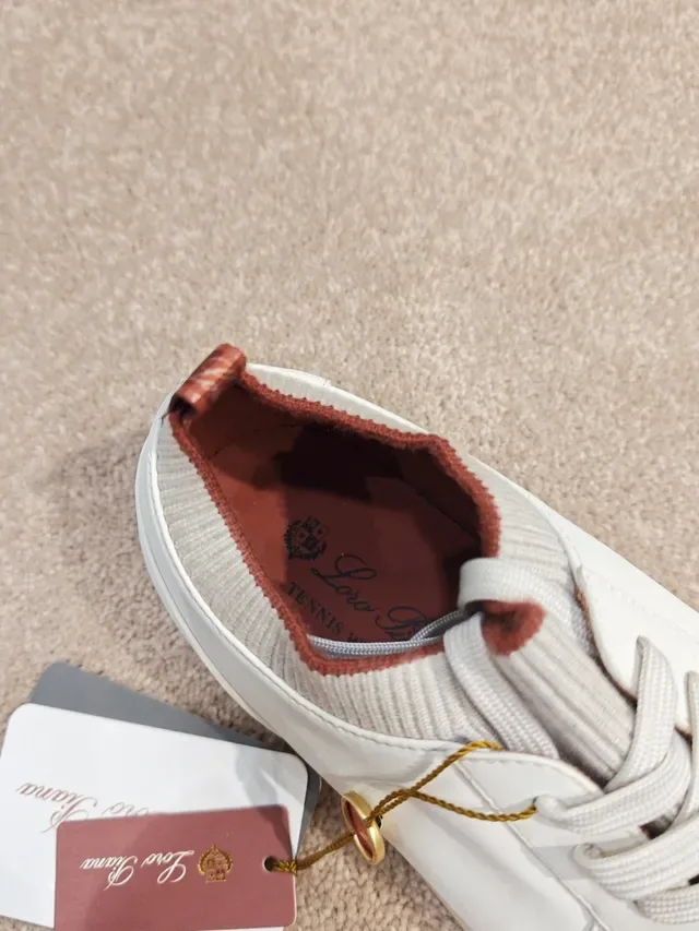White Minimalist Low-Top Lace-Up Sneaker 4