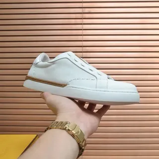 White Minimalist Slip-On Lifestyle Sneaker