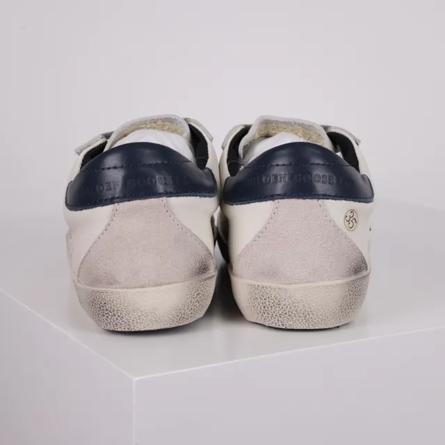 Golden Goose Superstar Off-White جلد متضرر أحذية رياضية أسلوب حياة 8