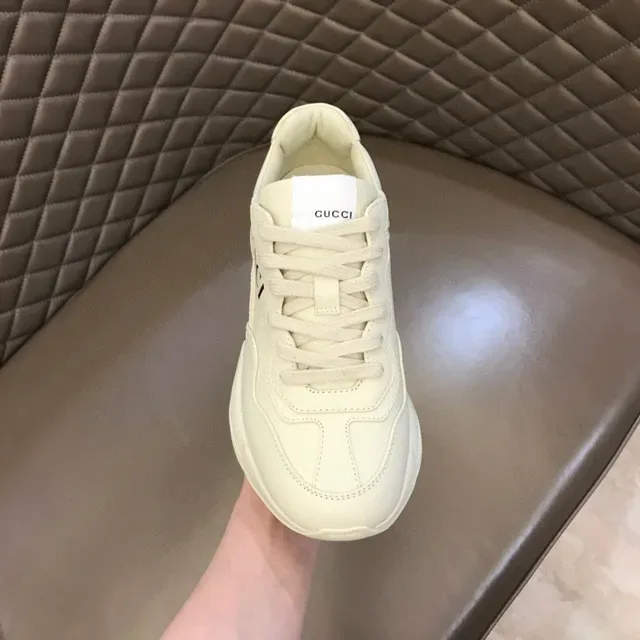 Gucci Ace Off-White Cartoon Graphic Chunky Sneakers 4