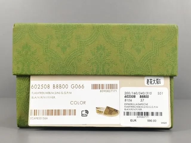 Gucci 米色棕色印花帆布草编鞋底船鞋 16