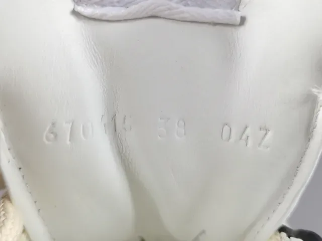 Gucci কালো সাদা প্ল্যাটফর্ম সোল পারফোরেটেড লেদার লাইফস্টাইল স্নিকার্স 5