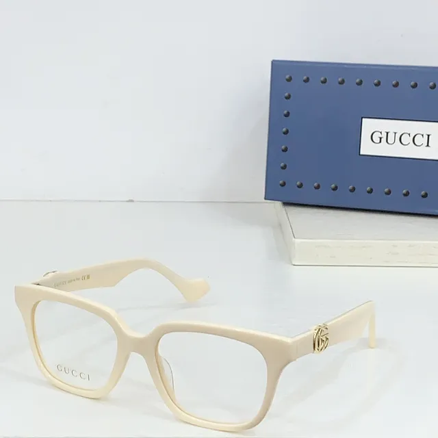Gucci Burgundy Brown Rectangular Acetate Frame Tortoiseshell Optical Glasses 4