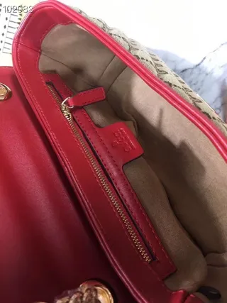 Gucci Dionysus Bolsa Bege GG Monogram Tela Corrente 3