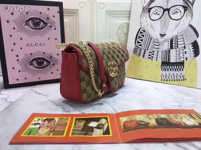 Gucci Dionysus Bolsa Bege GG Monogram Tela Corrente 9