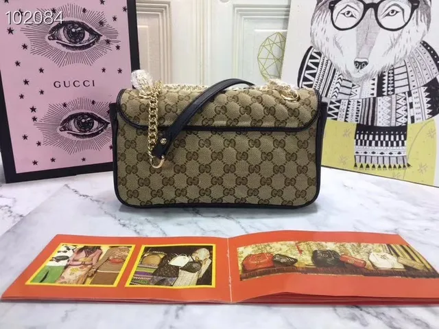 Gucci Dionysus Bolsa Bege GG Monogram Tela Corrente 17
