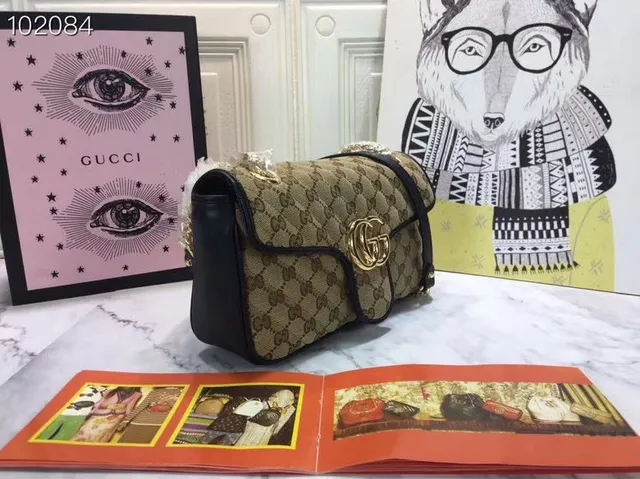 Gucci Dionysus Bolsa Bege GG Monogram Tela Corrente 18