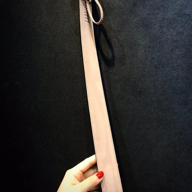 Gucci GG Marmont Cinto de couro preto embossado 6