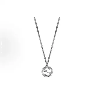 Gucci GG Marmont Interlocking G Rope Pendant Necklace
