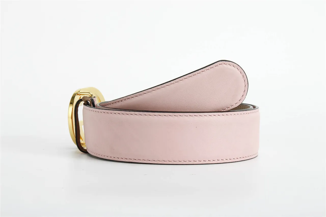 Gucci GG Marmont Cinto de couro rosa 3