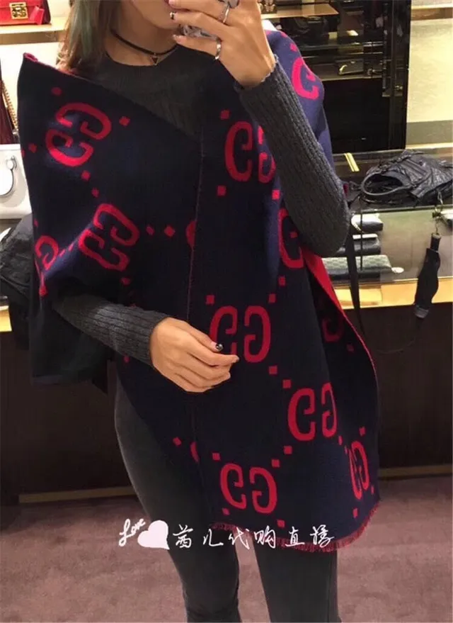 Gucci GG Monogram Double-Faced Cashmere Scarf 3