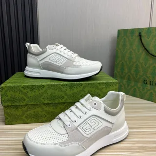 Gucci GG Tennis 1977 Off-White y Gris Zapatillas Lifestyle