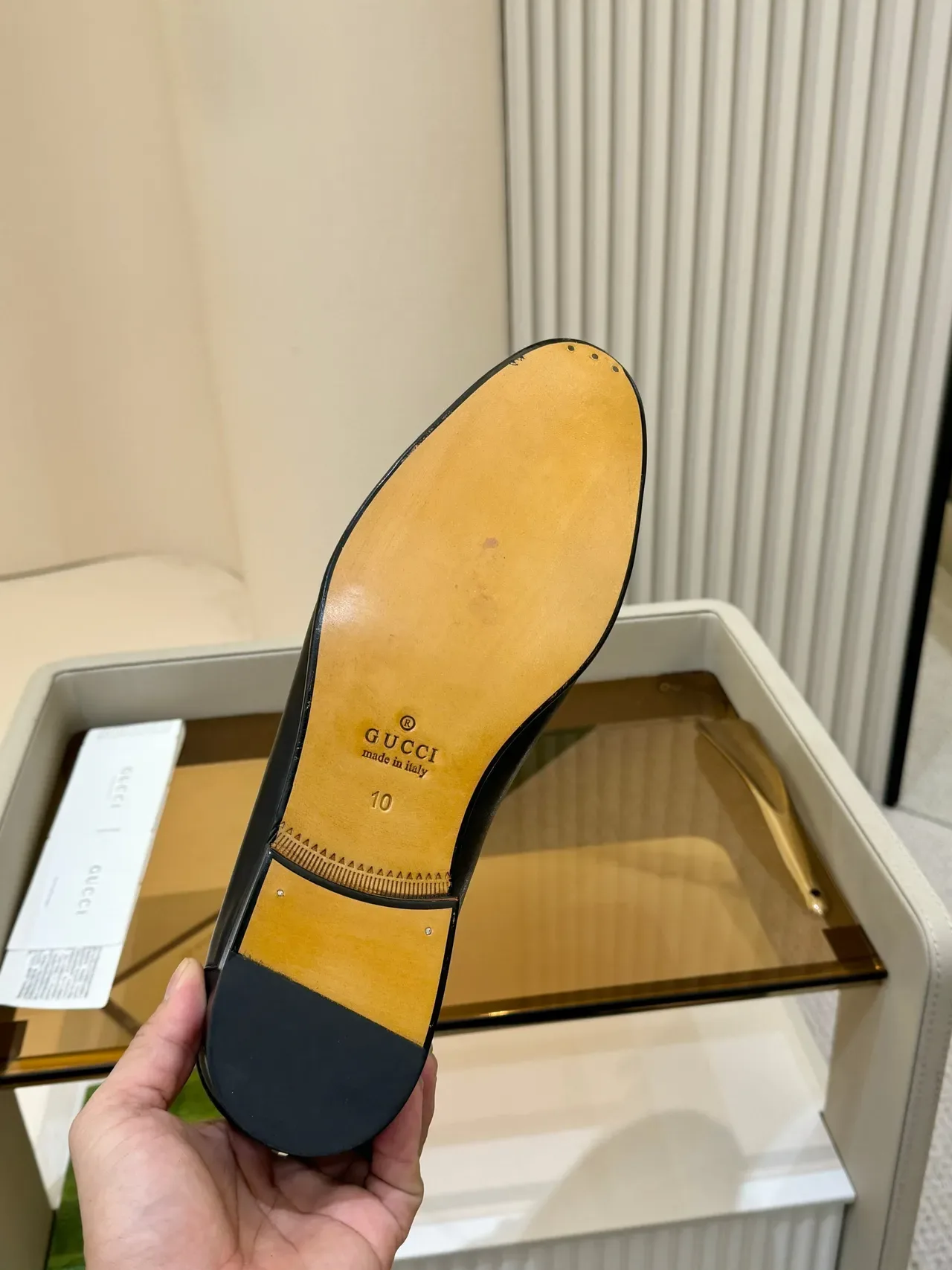 Gucci Horsebit 1955 Mocasín Negro de Cuero Horsebit 2