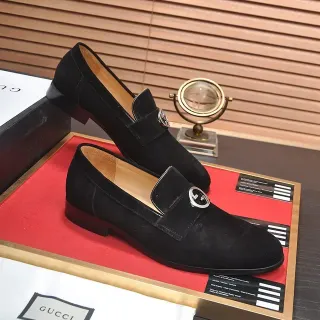 Gucci Horsebit 1955 কালো স্যুয়েড লোফার