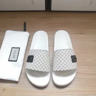 Gucci Ophidia Monogram Print 拖鞋