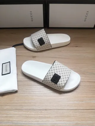 Gucci Ophidia Monogram Print Slippers 3