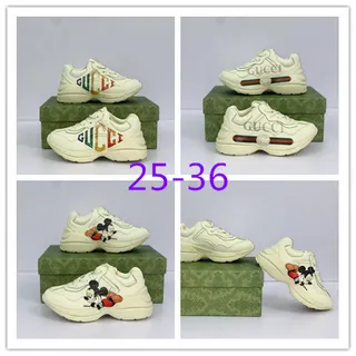 Gucci Rhyton Zapatillas Chunky con Bordado Mickey Mouse 3