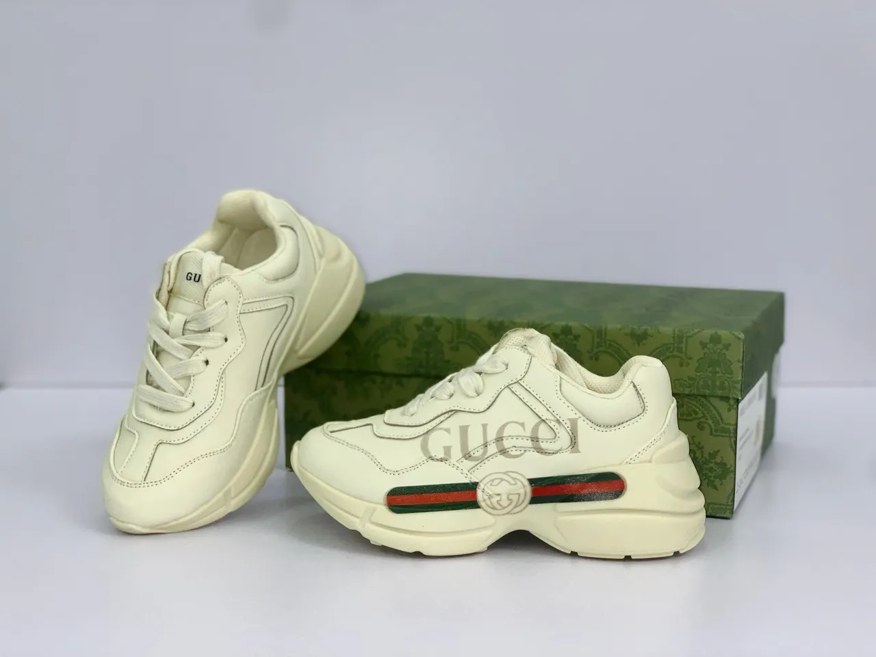 Gucci Rhyton Zapatillas Chunky con Bordado Mickey Mouse 19